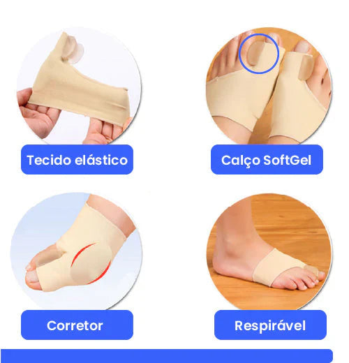 Meia Ortopédica - Corretor de Joanete (COMPRE 1 LEVE 2)