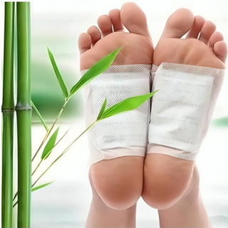Kit 20 Adesivo Para Os Pés Removedor de Impurezas e Toxinas