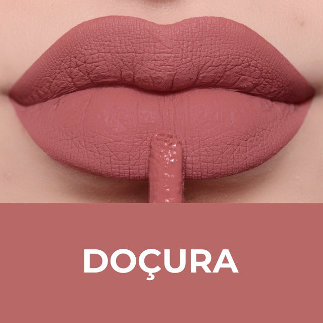 Batom Líquido Matte HD Lips Divamor