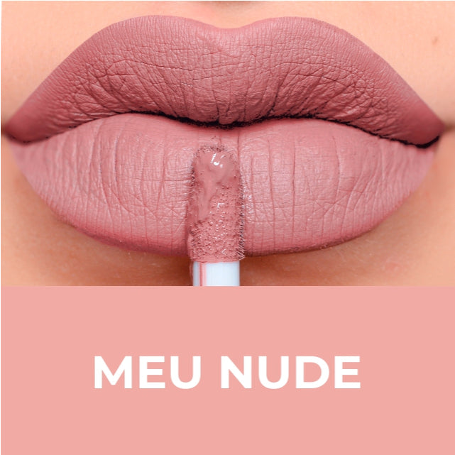 Batom Líquido Matte HD Lips Divamor