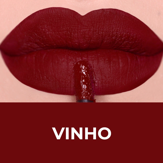 Batom Líquido Matte HD Lips Divamor