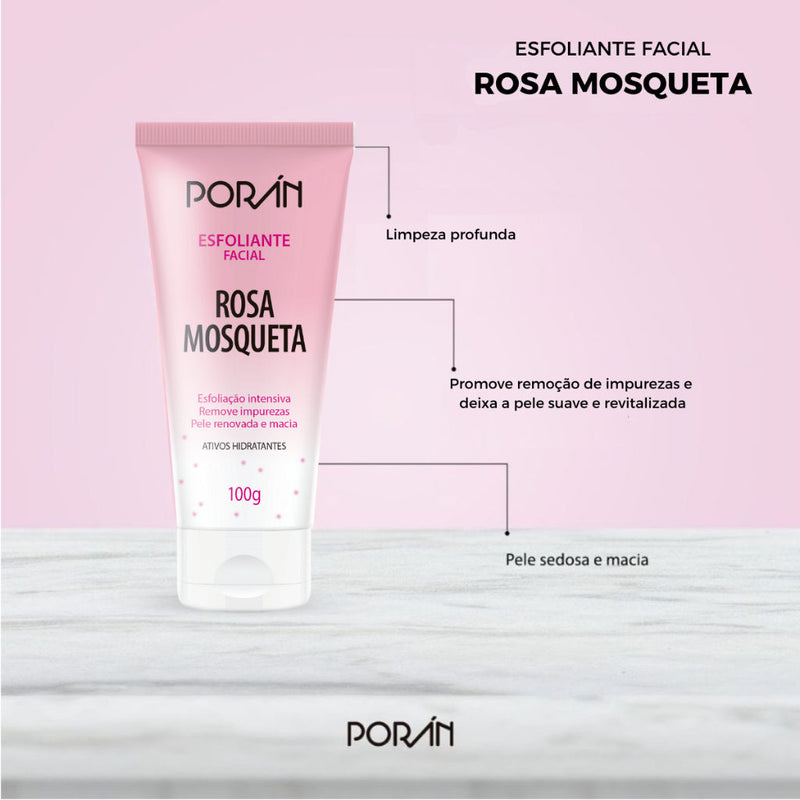 Kit skincare completo rosa