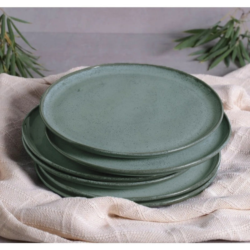 Prato razo azul perolado (100% porcelana)