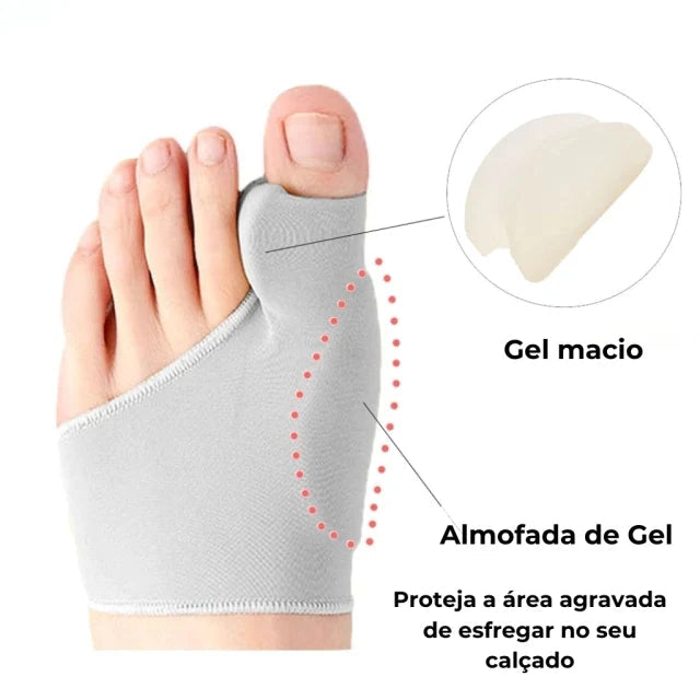 Meia Ortopédica - Corretor de Joanete (COMPRE 1 LEVE 2)