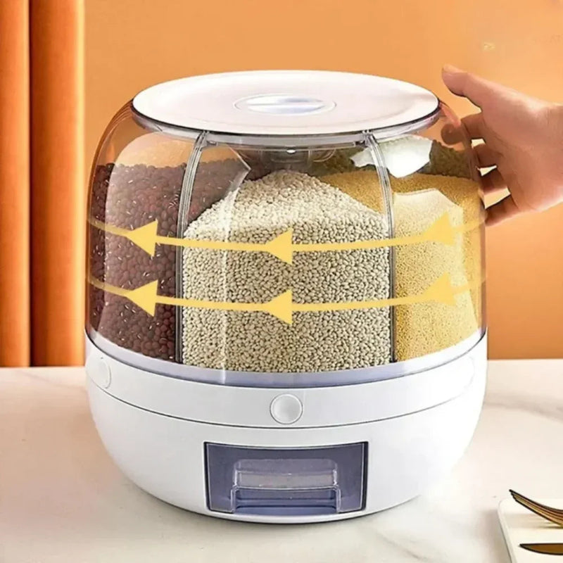 Distribuidor de  de comida rotátivo(SEPARADOR DE GRÃOS)