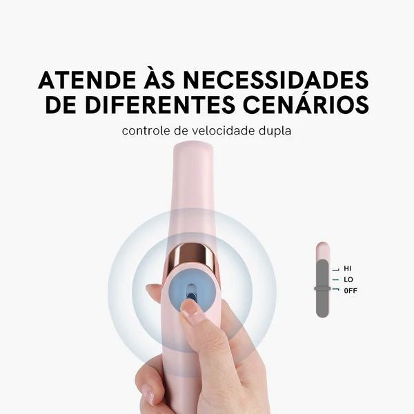 Lixa Elétrica para Calos e Rachaduras - Maxevolution©️