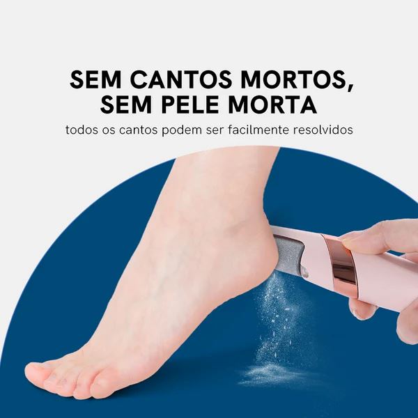 Lixa Elétrica para Calos e Rachaduras - Maxevolution©️