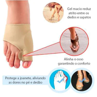 Meia Ortopédica - Corretor de Joanete (COMPRE 1 LEVE 2)