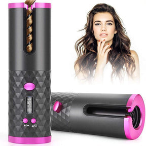 Modelador Ondulador De Cachos Automático Sem Fio bivolt Profissional