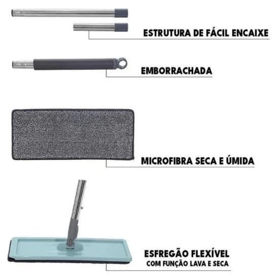 Rodo map+Balde de 6 litros
