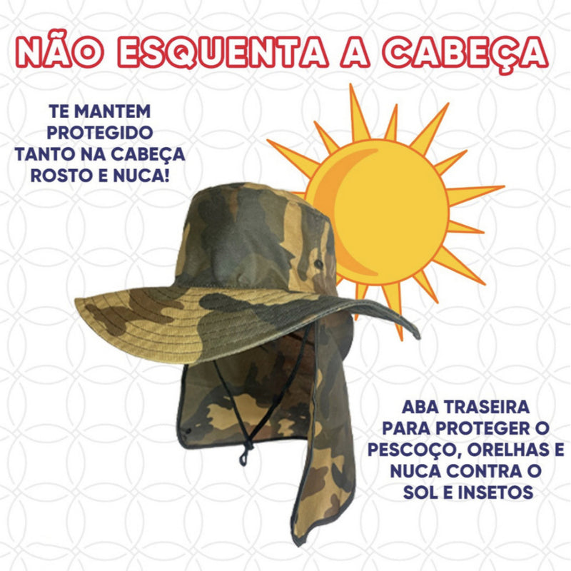 Chapéu para pesca