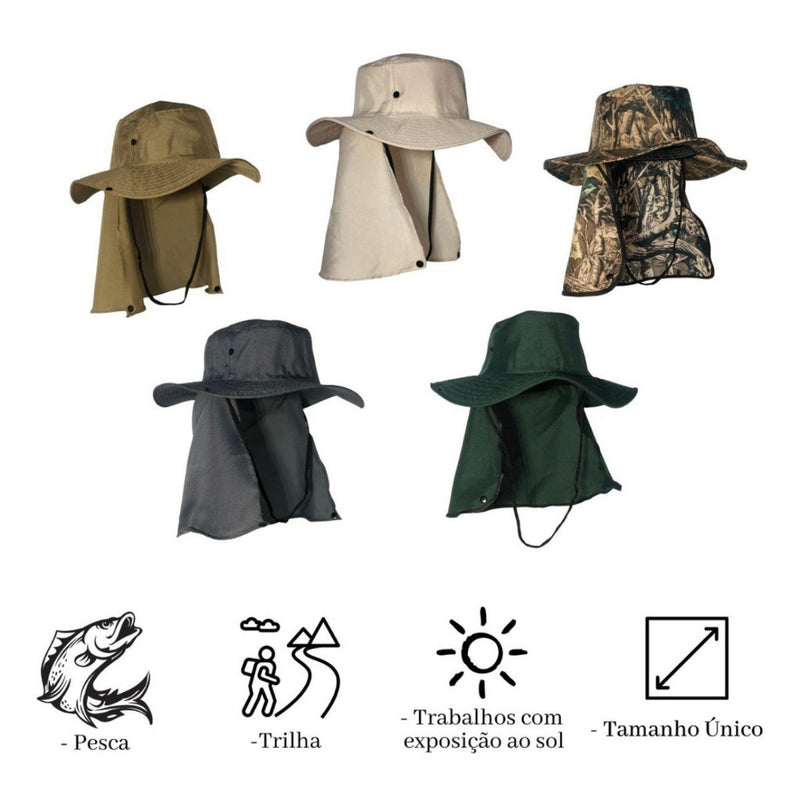 Chapéu para pesca